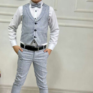 BLB031  4-pcs boys  vest suits