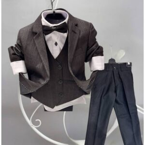 BLB068  5-pcs boys  blazer suits