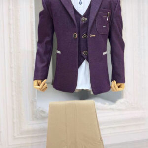 BLB023 5-pcs boys  blazer suits
