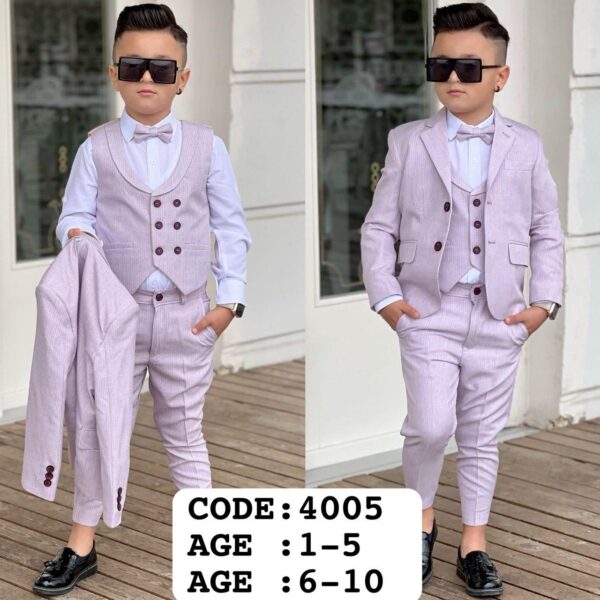 Boys Ceremonial 5pcs suits set - Image 3