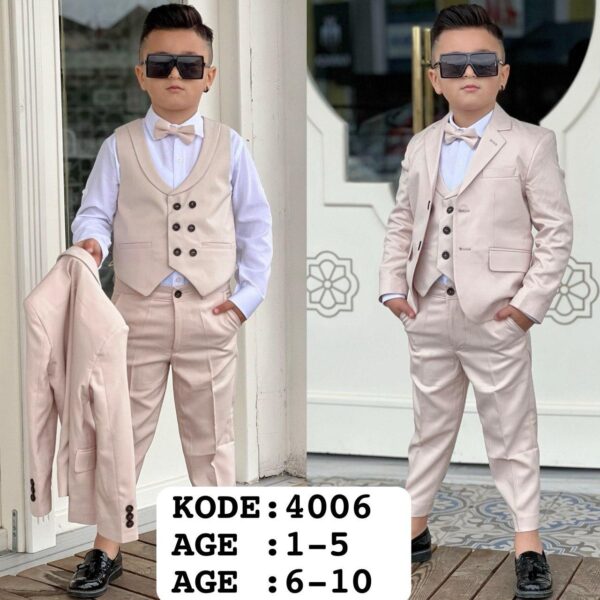 Boys Ceremonial 5pcs suits set - Image 5