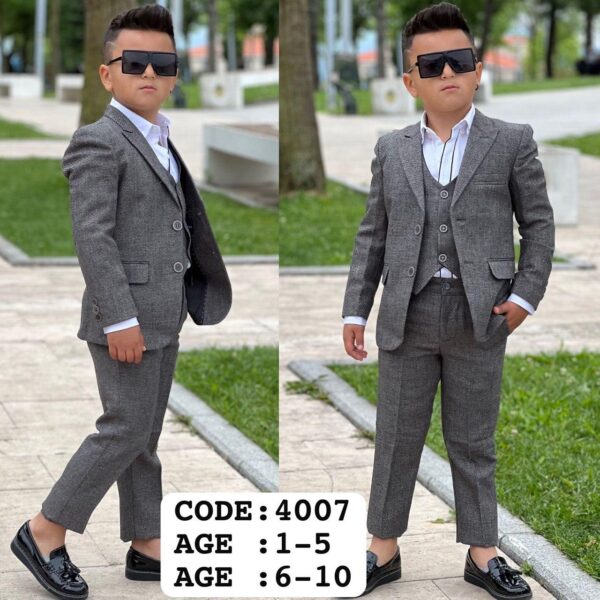 Boys Ceremonial 5pcs suits set - Image 3