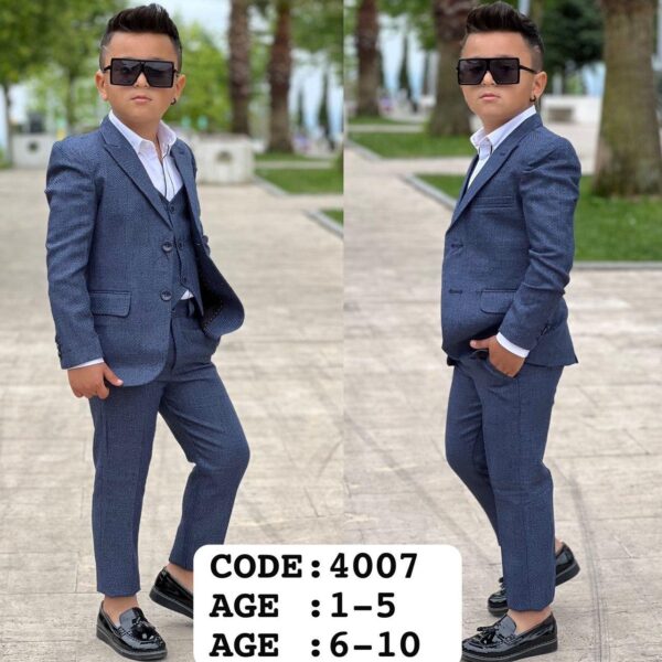 Boys Ceremonial 5pcs suits set - Image 4