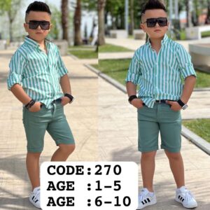 Boys Shorts & Shirts Combinations