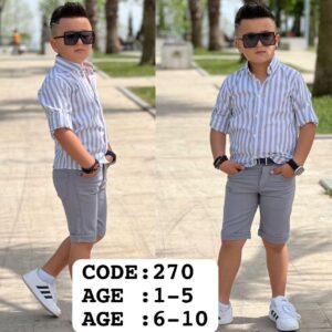 Boys Shorts & Shirts Combinations