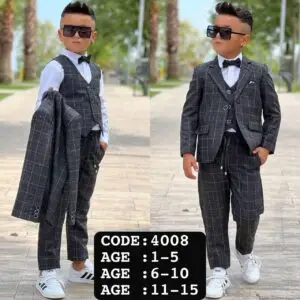 Boys Ceremonial 5pcs Suit Set