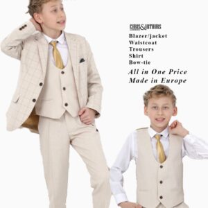 Boys 5pcs Waistcoat Set