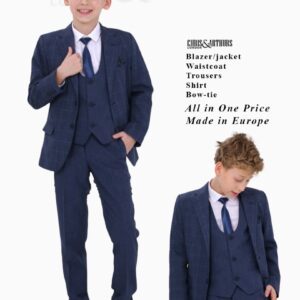 Boys 5pcs Waistcoat Set
