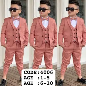 Boys Ceremonial 5pcs Suit Set