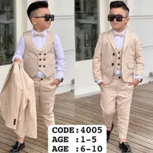 Boys Ceremonial 5pcs Suit Set